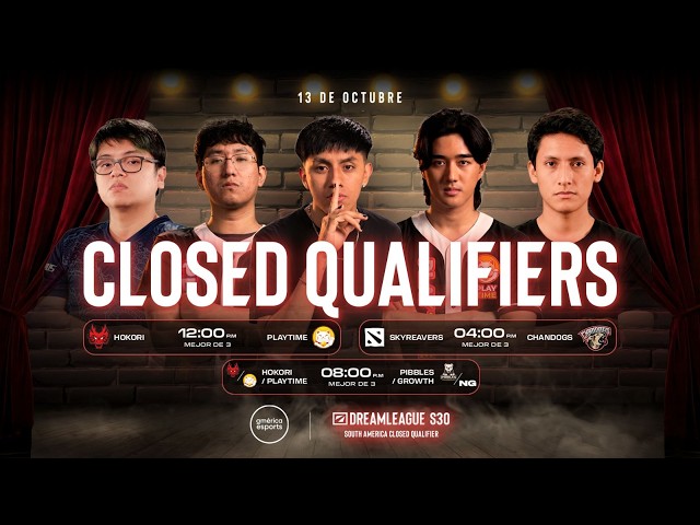 PLAYTIME vs HOKORI | DreamLeague S30 Closed Qualifiers SA