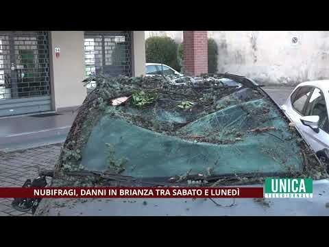 Nubifragi, tanti danni in Brianza. Oltre 100 interventi lunedì notte, Usmate la più colpita