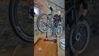 Preparing gravel bike to compete with MTBs.
