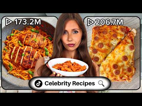 I Tested VIRAL TikTok Celebrity Recipes