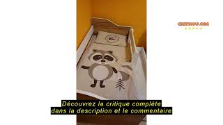 Avis sur la ACMA Happy Lit Enfant Bébé TIROIR Matelas sommier Gratuite Blanc Meubles pour Enfants (1