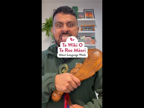 Kia pai Te Wiki O Te Reo Māori! Henare is here to help us celebrate.