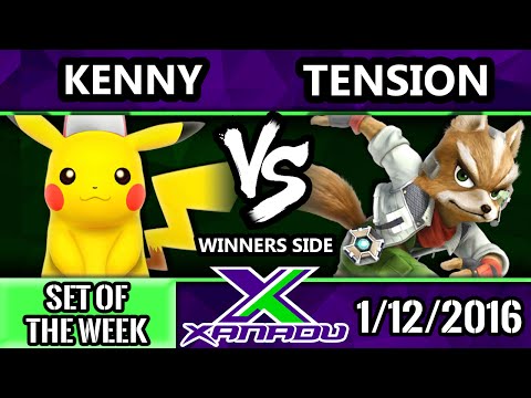 S@X 132 - Kenny (Pikachu) Vs. ARC | Tension (Fox) SSB4  Tournament - Smash Wii U - Smash 4