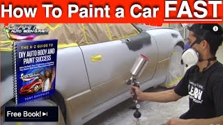 How To Paint Any Car Yourself - Step-by-Step Car Painting in 12 Minutes!