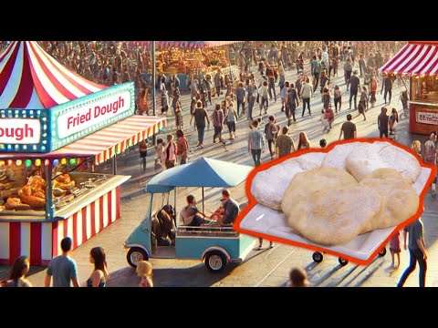 FAIR STYLE FRIED DOUGH | Super Fluffy and Delicious