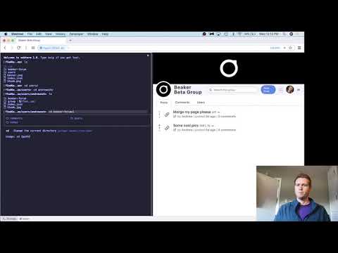 Beaker Next - Dev Diary #7 - Groups, Forking, and the New Library UI