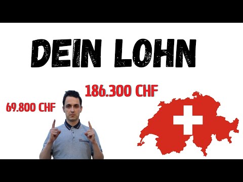 Löhne in der Schweiz 📊 Der Schweizer Arbeitsmarkt-Vergleich mit Deutschland (Für 2022)