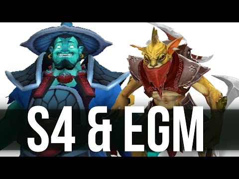s4 & EGM - Storm Spirit & Bounty Hunter Ranked Gameplay - Pros Play Together - vol #21