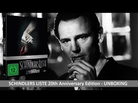 SCHINDLERS LISTE 20th Anniversary Edition (Blu-Ray) UNBOXING