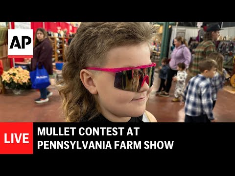 LIVE: Mullet contest at Pennsylvania Farm Show