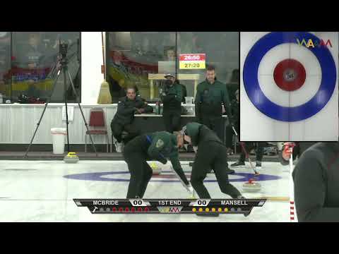 2023 USA Curling Club Nationals - Draw 1 Men - McBride vs Mansell