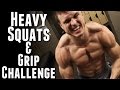 Flex Friday - Heavy Squats for Triples, the Grip Challenge & LIVE Broadcast!