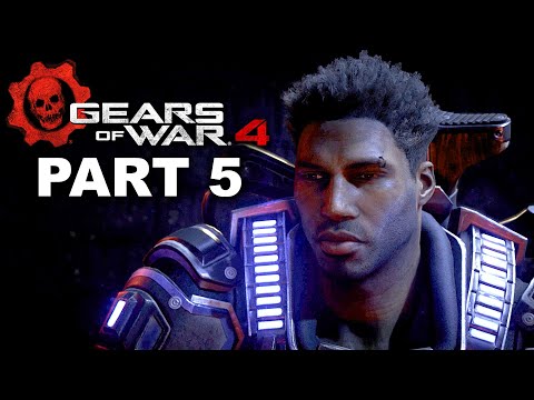 GEARS OF WAR 4 CAMPAIGN  PART 5 - CO-OP Gameplay Walkthrough -  No Commentary (XBOX ONE X ENHANCED)