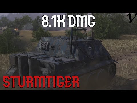 Sturm Strikes Again: 8.1K Damage: WoT Console - World of Tanks Console