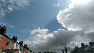 Kristin Hersh - &#39;Vitamins V&#39; backyard sky cloud timelapse. with bug wandering on the camera.