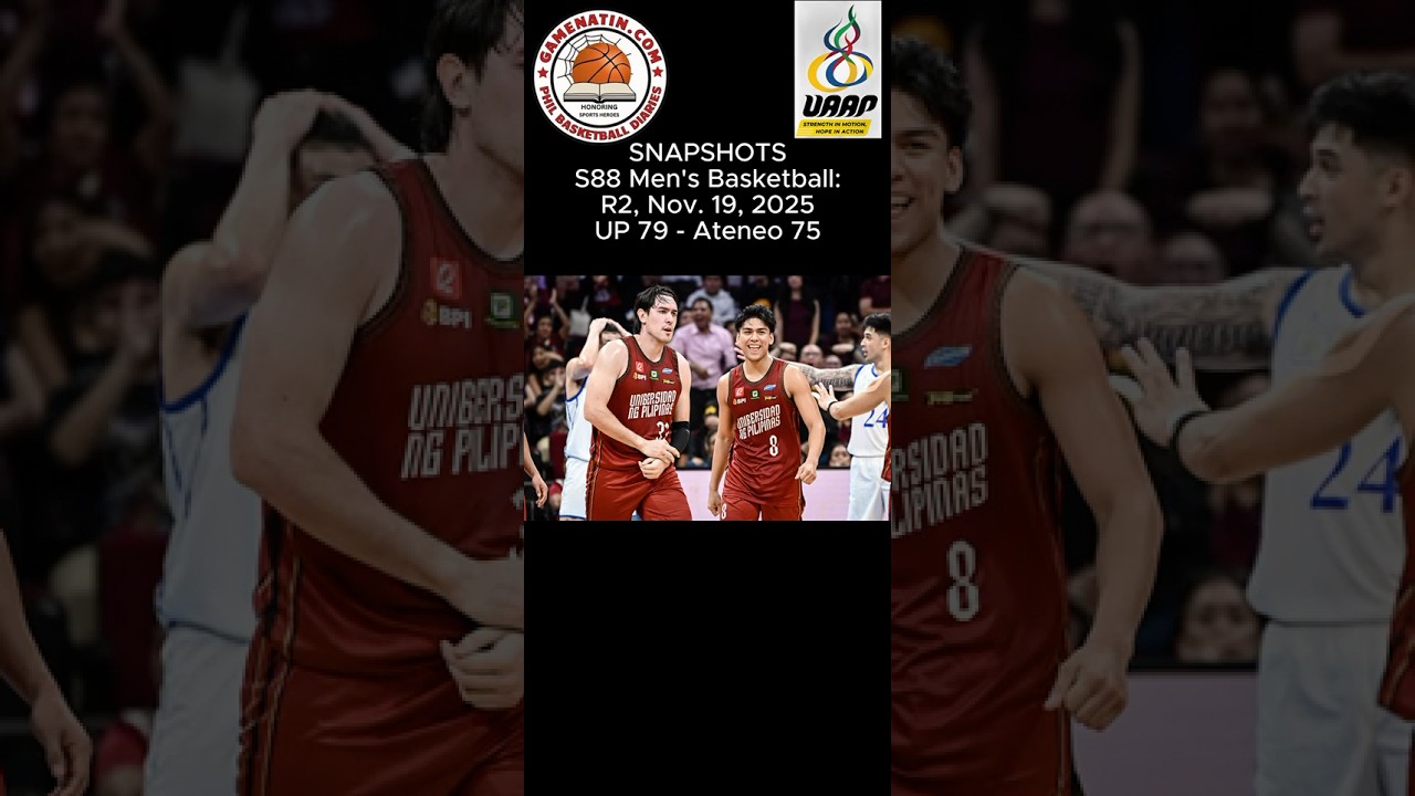 Snapshots: Men's Basketball - UP 79 - Ateneo 75