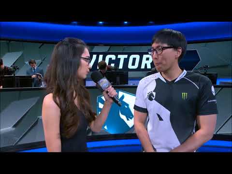 TL Doublelift after win over CLG