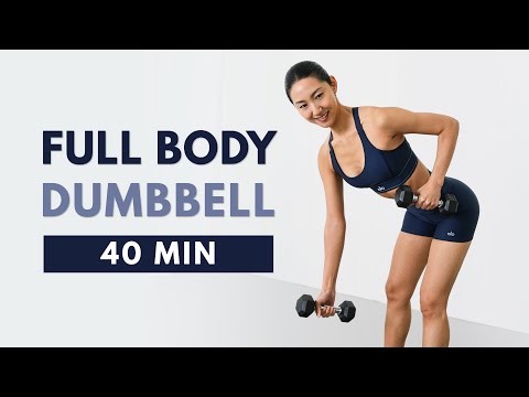40 MIN FULL BODY DUMBBELL SHRED 🔥 Fat Burning & Sculpting