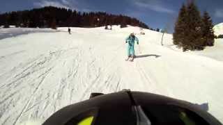 preview picture of video 'Les Diablerets (Switzerland) with boards and skis !'