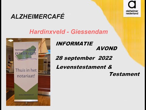 Alzheimercafé 28 09 2022