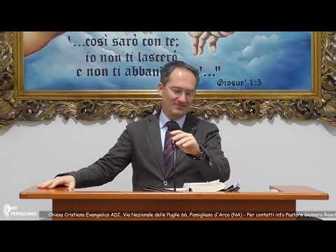 Culto di preghiera16/04/2021 in streaming con il Pastore Gennaro Rosato