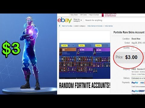  - rare fortnite account generator ps4