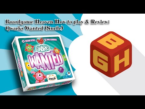 Boardgame Heaven How To Play & Review 72: Qwarks Wanted (Smile)