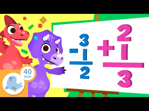 NÚMEROS, SUMAS Y RESTAS para niños ➕➖ Recopilación de 40 minutos