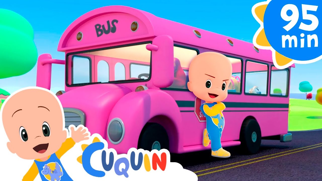 As rodas do ônibus rosa 🚌 e mais músicas infantis de Cleo e Cuquin
