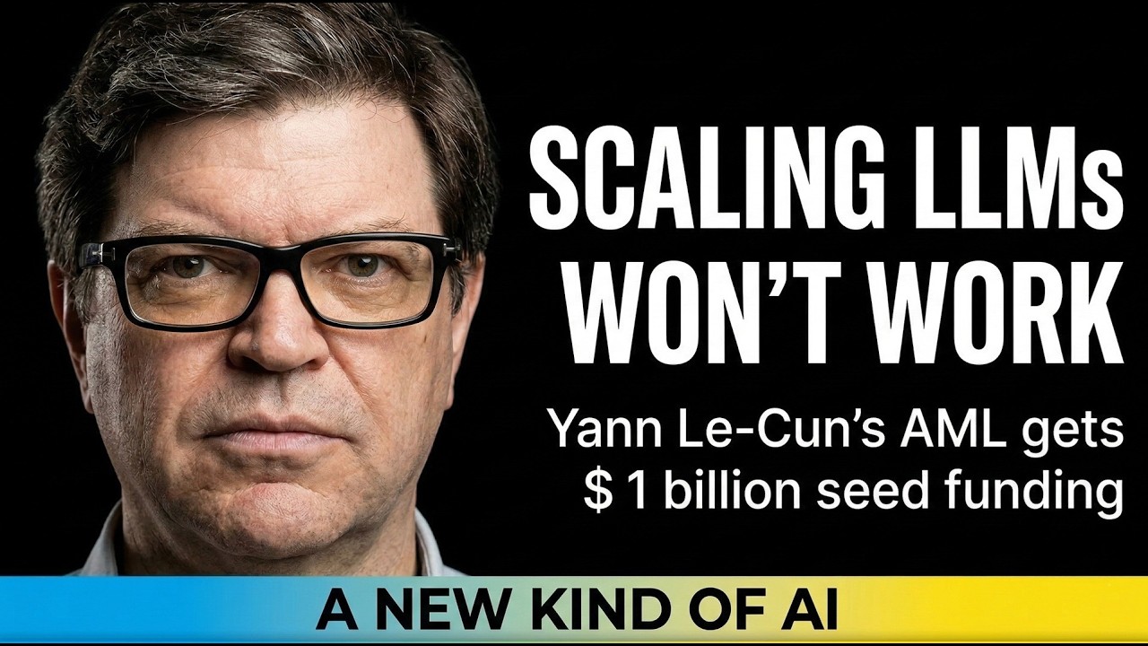 $ 1 billion funding to find new kind of AI - not LLM Scaling | Mentor Sandy explains | Billion Hopes