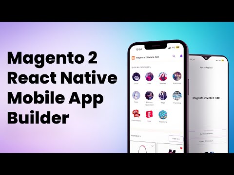 Magento 2 React Native Mobile App Builder