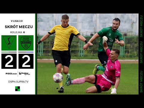 Rodło Kwidzyn - DSPN SUPRA Kwidzyn - 2:2(2:1)-Skrót spotkania 6 kolejki rozgrywek V Ligi pomorskiej