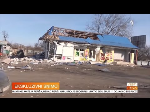 JUTRO - Aljoša Milenković nam se javlja iz Ukrajine, grad Volnovaha koji je potpuno razrušen! | PRVA