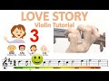 Taylor Swift - Love Story sheet music and easy violin tutorial