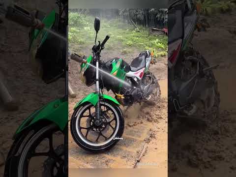 لقد أخذ 10,000 مقابل غسل دراجة 😲