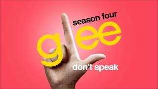 Chanson Don't Speak - Rachel, Finn, Kurt et Blaine