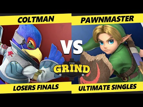 The Grind 280 LOSERS FINALS - PawnMaster (Young Link) Vs. Coltman (Falco) Smash Ultimate - SSBU