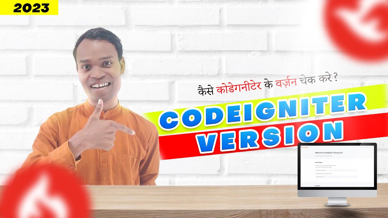 How to check CodeIgniter version EASILY! | CodeIgniter version | CodeIgniter Tutorial in HINID