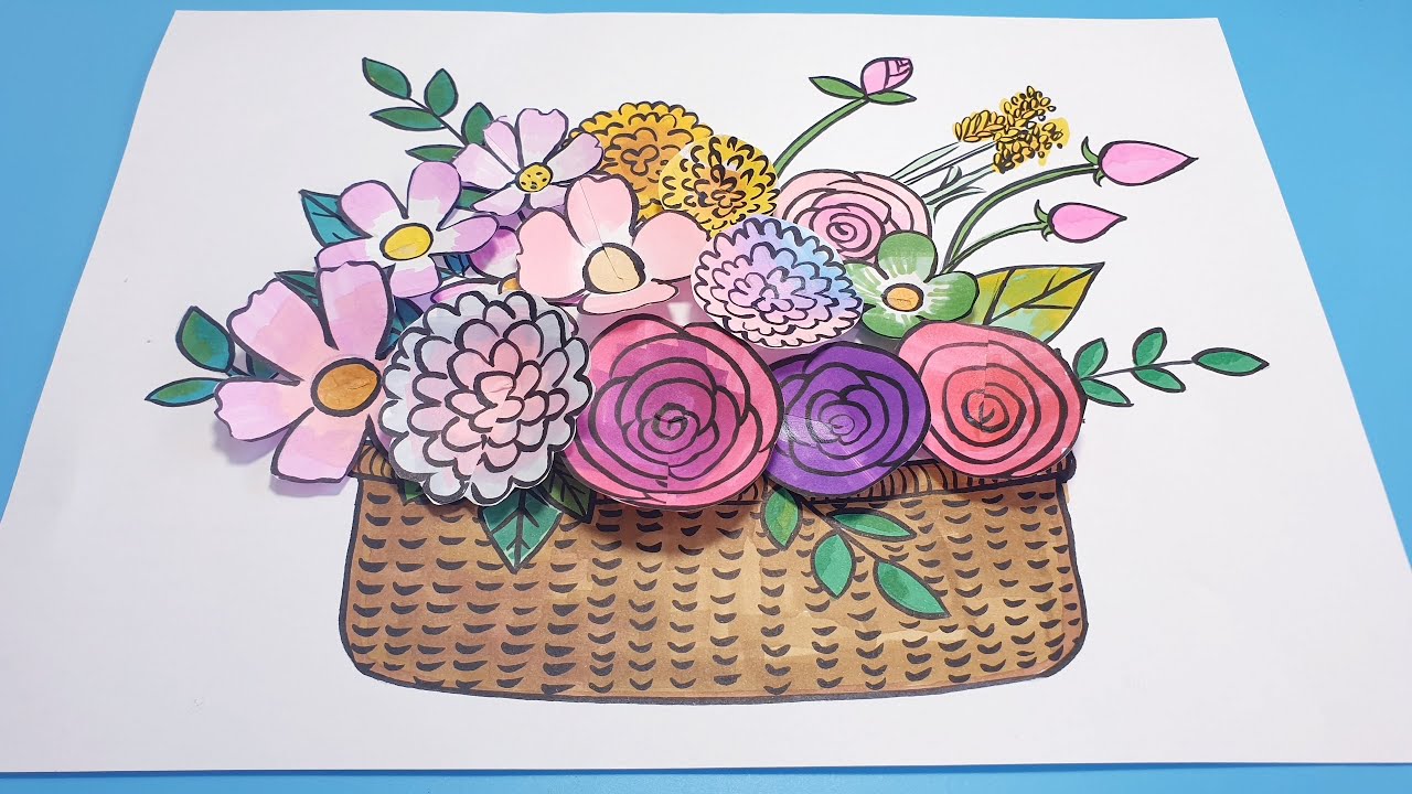 자연 색연필 감상 수업