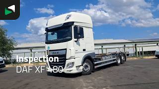 DAF XF 480 6X2 BDF Full Air SSC Lift-Axle Automatic Euro 6 Fahrgestell LKW | Bild 4 - Autoline