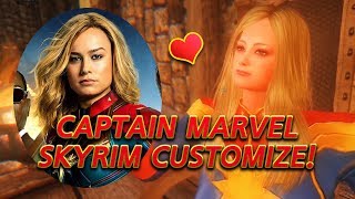 스카이림에 캡틴마블 등장!