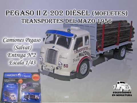 TRUCKS PEGASOS Nº2 - Pegaso II Z 202 Diesel Forestal - sALVAT - SCALE 1/43