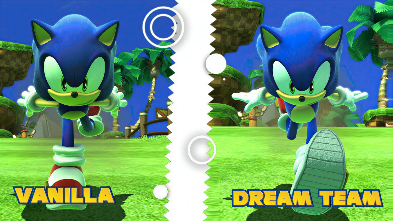 Dream Team Animations In (Sonic Generations) Mod!