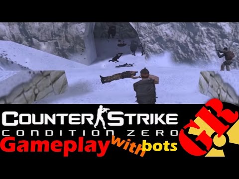 Counter-Strike: Condition Zero gameplay with Hard bots - Survivor - Terrorist