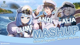 Download lagu Siren of Legends - World of Warship By Maha5 (Alia Adelia x Andi Adinata  x Lumi Celestia) mp3