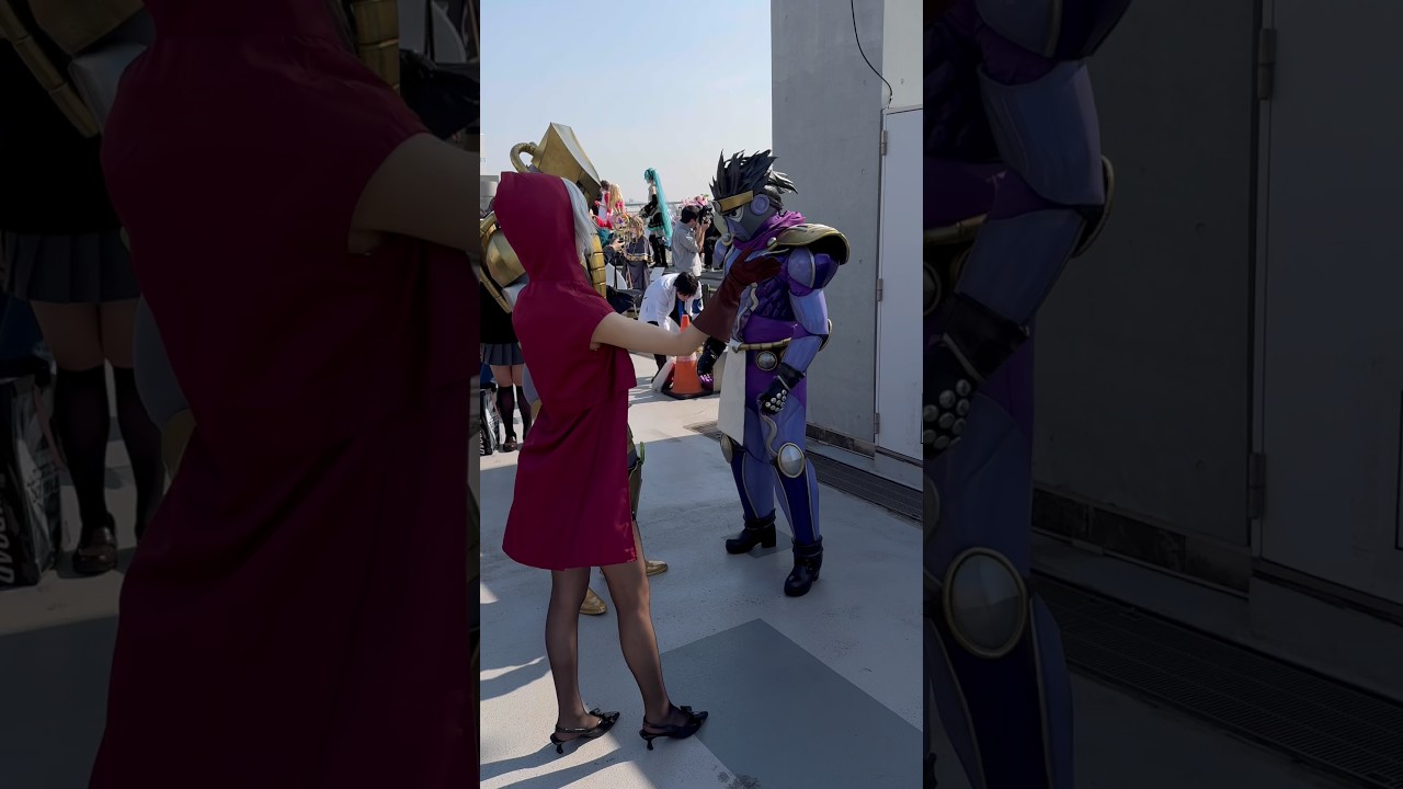 マライアに凸る承太郎とDIOッ‼️#dio @hikarin_0208 @kuniton0819 @yuri__pyon11