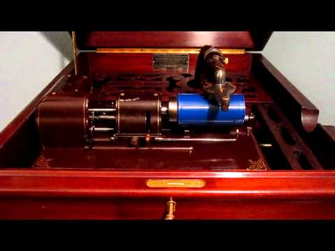 Edison Blue Amberol cylinder #1560 The Preacher And The Bear  ANNOUNCED!!