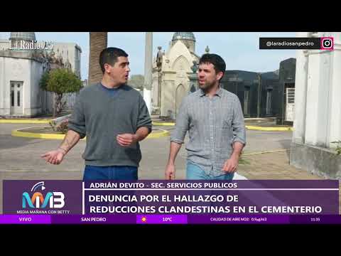 Denuncian reducciones clandestinas en el cementerio de San Pedro
