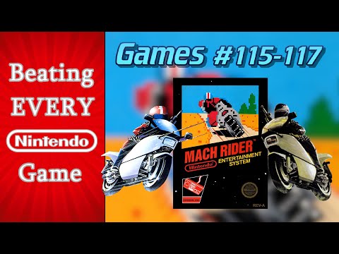 Mach Rider is a Tough Game | Mach Rider & VS. Mach Rider (x2) | Game #115-117