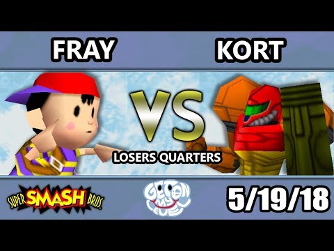 GOML 2018 - Fray (Ness) Vs. Kort (Samus) Low Tier Losers Quarters